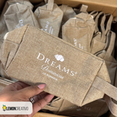 Personalized Jute and Canvas Bag